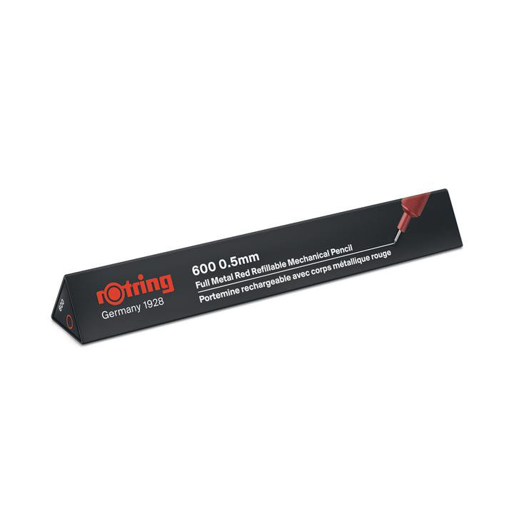 Ołówek automatyczny RO600 0,5mm GB1 czerwony Rotring